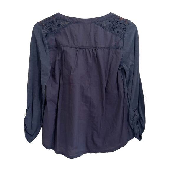 Anthropologie Meadow Rue Anona Lace Blouse Sz M - Picture 2 of 7